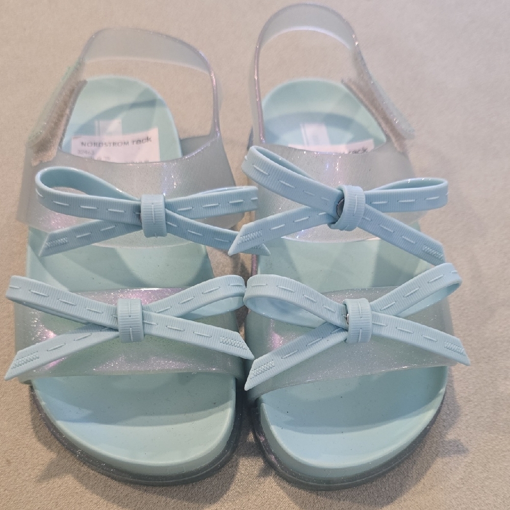 Mini Melissa Light Blue Sandals 12